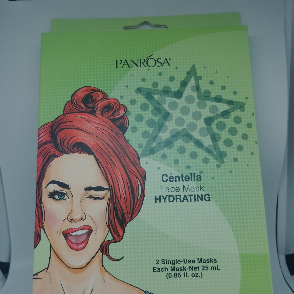 2pk  Panrosa centella hydrating face mask